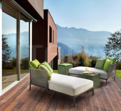 Итальянские Уличная мебель - Модульный диван Leon Outdoor фабрика Gyform