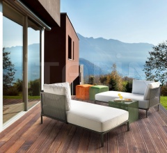 Итальянские Уличная мебель - Модульный диван Leon Outdoor фабрика Gyform