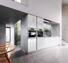 Кухня SPACE PROFILE-C – GLOSSY WHITE LACQUER Кухня SPACE PROFILE-C – GLOSSY WHITE LACQUER фабрика GD Arredamenti