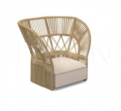 Итальянские Уличные кресла - Диван CLIFF DECO LOUNGE ARMCHAIR Итальянские Уличные кресла - Диван CLIFF DECO LOUNGE ARMCHAIR фабрика Talenti