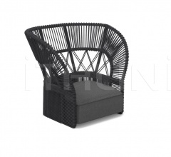 Итальянские Уличные кресла - Диван CLIFF DECO LOUNGE ARMCHAIR Итальянские Уличные кресла - Диван CLIFF DECO LOUNGE ARMCHAIR фабрика Talenti