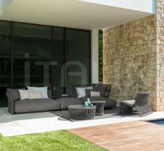 Итальянские Уличные кресла - Кресло CLIFF LIVING ARMCHAIR Итальянские Уличные кресла - Кресло CLIFF LIVING ARMCHAIR фабрика Talenti