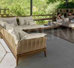 Модульный диван CRUISE TEAK MODULAR SOFA Модульный диван CRUISE TEAK MODULAR SOFA фабрика Talenti