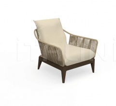 Итальянские Уличные кресла - Кресло CRUISE TEAK LIVING ARMCHAIR Итальянские Уличные кресла - Кресло CRUISE TEAK LIVING ARMCHAIR фабрика Talenti