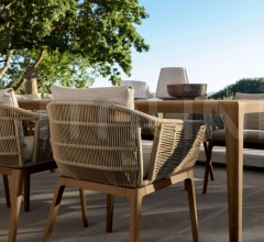 Стол обеденный CRUISE TEAK 240×110 DINING TABLE фабрика Talenti