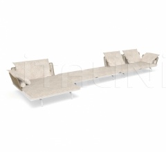 Модульный диван CRUISE ALU MODULAR SOFA Модульный диван CRUISE ALU MODULAR SOFA фабрика Talenti