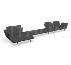 Модульный диван CRUISE ALU MODULAR SOFA Модульный диван CRUISE ALU MODULAR SOFA фабрика Talenti