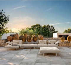 Модульный диван CRUISE ALU MODULAR SOFA Модульный диван CRUISE ALU MODULAR SOFA фабрика Talenti