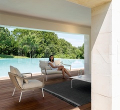 Итальянские Уличные кресла - Кресло CRUISE ALU LIVING ARMCHAIR Итальянские Уличные кресла - Кресло CRUISE ALU LIVING ARMCHAIR фабрика Talenti