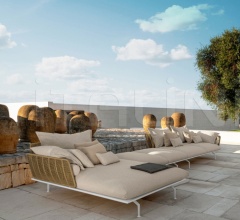 Пуф CRUISE ALU BENCH фабрика Talenti