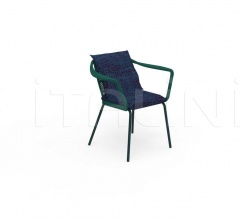 Стул с подлокотниками CRUISE ALU DINING ARMCHAIR Стул с подлокотниками CRUISE ALU DINING ARMCHAIR фабрика Talenti