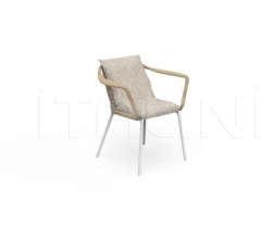 Стул с подлокотниками CRUISE ALU DINING ARMCHAIR Стул с подлокотниками CRUISE ALU DINING ARMCHAIR фабрика Talenti