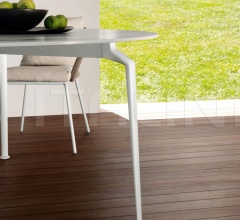 Стол обеденный CRUISE ALU D150 ROUND DINING TABLE фабрика Talenti