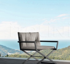 Кресло DOMINO LOUNGE DIRECTOR CHAIR Кресло DOMINO LOUNGE DIRECTOR CHAIR фабрика Talenti