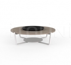 Кофейный столик DOMINO ROUND COFFEE TABLE фабрика Talenti