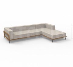 Модульный диван CLEO TEAK MODULAR SOFA Модульный диван CLEO TEAK MODULAR SOFA фабрика Talenti