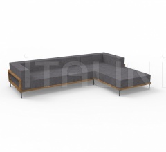 Модульный диван CLEO TEAK MODULAR SOFA Модульный диван CLEO TEAK MODULAR SOFA фабрика Talenti