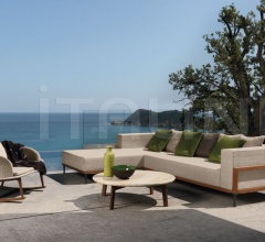 Модульный диван CLEO TEAK MODULAR SOFA Модульный диван CLEO TEAK MODULAR SOFA фабрика Talenti