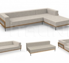 Модульный диван CLEO TEAK MODULAR SOFA Модульный диван CLEO TEAK MODULAR SOFA фабрика Talenti