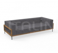 Диван CLEO TEAK THREE-SEATER SOFA Диван CLEO TEAK THREE-SEATER SOFA фабрика Talenti