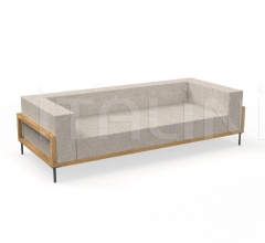 Диван CLEO TEAK THREE-SEATER SOFA Диван CLEO TEAK THREE-SEATER SOFA фабрика Talenti