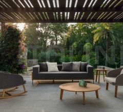 Диван CLEO TEAK THREE-SEATER SOFA Диван CLEO TEAK THREE-SEATER SOFA фабрика Talenti