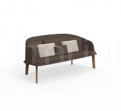 Диван CLEO TEAK LOVE SEAT SOFA Диван CLEO TEAK LOVE SEAT SOFA фабрика Talenti