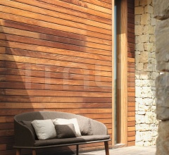 Диван CLEO TEAK LOVE SEAT SOFA Диван CLEO TEAK LOVE SEAT SOFA фабрика Talenti