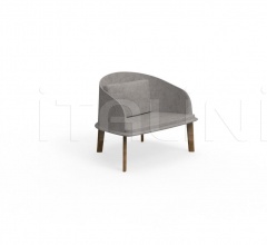 Кресло CLEO TEAK LOUNGE ARMCHAIR Кресло CLEO TEAK LOUNGE ARMCHAIR фабрика Talenti