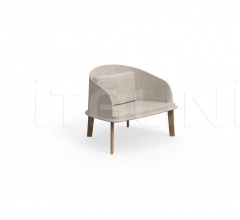 Кресло CLEO TEAK LOUNGE ARMCHAIR Кресло CLEO TEAK LOUNGE ARMCHAIR фабрика Talenti