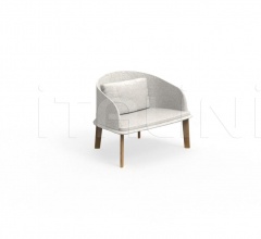 Кресло CLEO TEAK LOUNGE ARMCHAIR Кресло CLEO TEAK LOUNGE ARMCHAIR фабрика Talenti