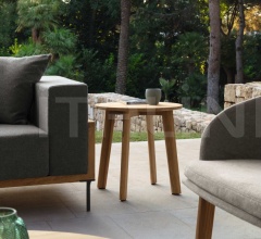 Кресло CLEO TEAK LOUNGE ARMCHAIR Кресло CLEO TEAK LOUNGE ARMCHAIR фабрика Talenti