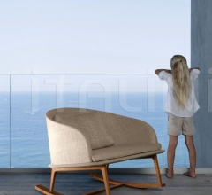 Кресло CLEO TEAK ROCKING CHAIR Кресло CLEO TEAK ROCKING CHAIR фабрика Talenti