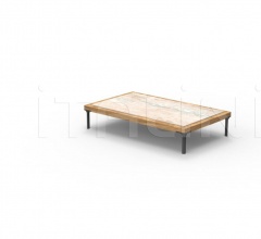Журнальный столик CLEO TEAK 60×100 COFFEE TABLE Журнальный столик CLEO TEAK 60×100 COFFEE TABLE фабрика Talenti