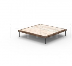 Журнальный столик CLEO TEAK 100×100 COFFEE TABLE Журнальный столик CLEO TEAK 100×100 COFFEE TABLE фабрика Talenti
