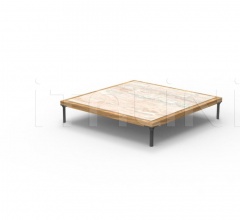 Журнальный столик CLEO TEAK 100×100 COFFEE TABLE Журнальный столик CLEO TEAK 100×100 COFFEE TABLE фабрика Talenti