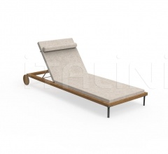 Шезлонг CLEO TEAK SUNBED фабрика Talenti