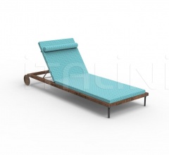Шезлонг CLEO TEAK SUNBED фабрика Talenti