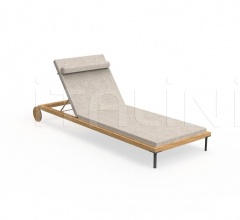 Шезлонг CLEO TEAK SUNBED фабрика Talenti