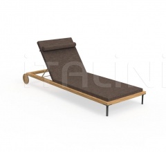 Шезлонг CLEO TEAK SUNBED фабрика Talenti