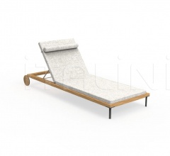 Шезлонг CLEO TEAK SUNBED фабрика Talenti