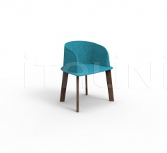 Стул CLEO TEAK PADDED TUB CHAIR Стул CLEO TEAK PADDED TUB CHAIR фабрика Talenti