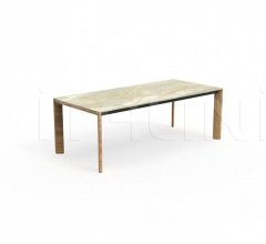 Стол обеденный CLEO TEAK DINING TABLE 220×100 фабрика Talenti