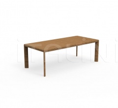 Стол обеденный CLEO TEAK IROKO 220×100 DINING TABLE фабрика Talenti