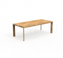 Стол обеденный CLEO TEAK IROKO 220×100 DINING TABLE фабрика Talenti