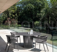 Стол обеденный PASCAL ROUND DINING TABLE D150 Стол обеденный PASCAL ROUND DINING TABLE D150 фабрика Talenti