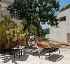 Кресло PANAMA LOUNGE ARMCHAIR Кресло PANAMA LOUNGE ARMCHAIR фабрика Talenti