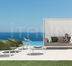 Диван CLEO ALU THREE-SEATER SOFA Диван CLEO ALU THREE-SEATER SOFA фабрика Talenti