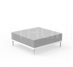 Пуф CLEO ALU POUF LIVING фабрика Talenti