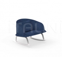 Кресло CLEO ALU ROCKING CHAIR Кресло CLEO ALU ROCKING CHAIR фабрика Talenti